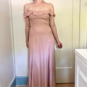 Reformation Verbena Dress Blush - 2P